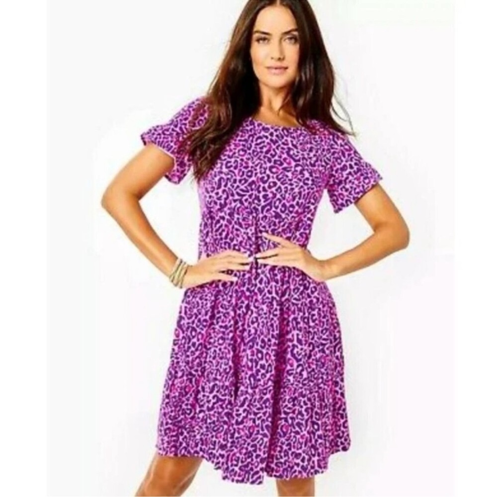Lilly Pulitzer Jodee dress in purple Berry My Favorite Spot size small NWT